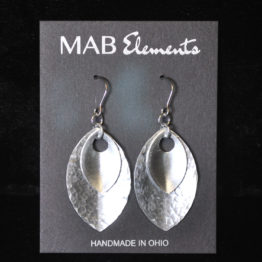 Silver Leaf Earrings